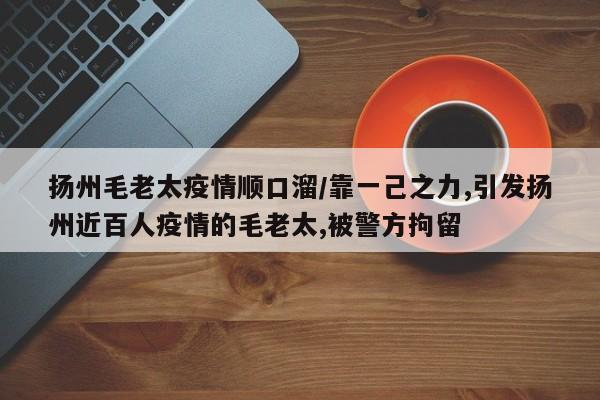 扬州毛老太疫情顺口溜/靠一己之力,引发扬州近百人疫情的毛老太,被警方拘留