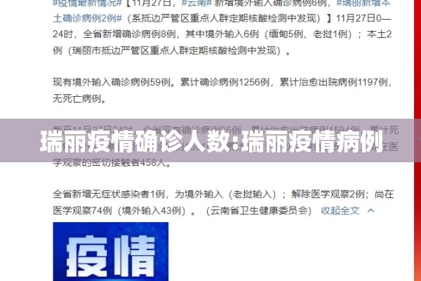 瑞丽疫情确诊人数:瑞丽疫情病例