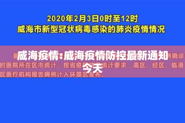 威海疫情:威海疫情防控最新通知今天