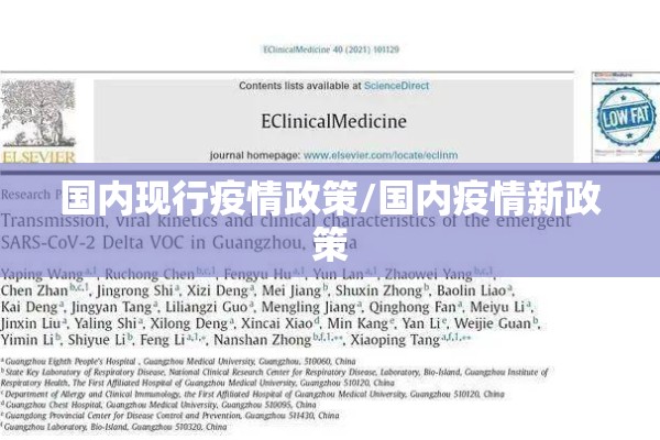 国内现行疫情政策/国内疫情新政策