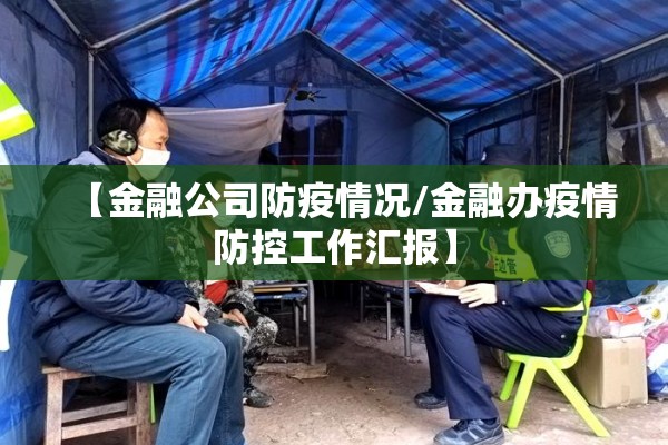 【金融公司防疫情况/金融办疫情防控工作汇报】