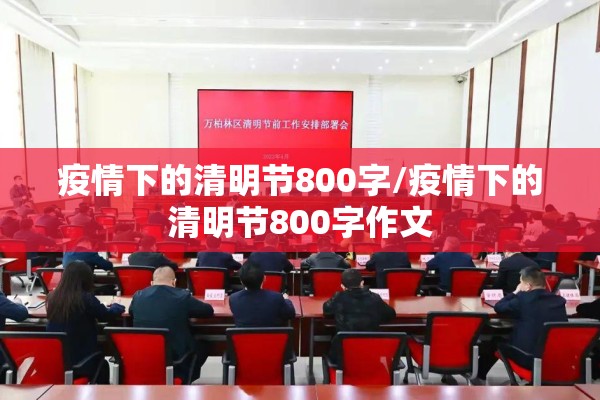 疫情下的清明节800字/疫情下的清明节800字作文