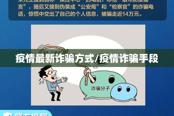 疫情最新诈骗方式/疫情诈骗手段