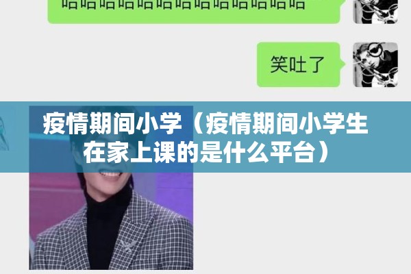 疫情期间小学（疫情期间小学生在家上课的是什么平台）