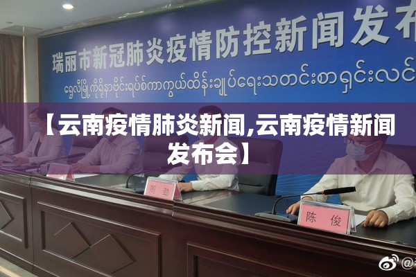 【云南疫情肺炎新闻,云南疫情新闻发布会】
