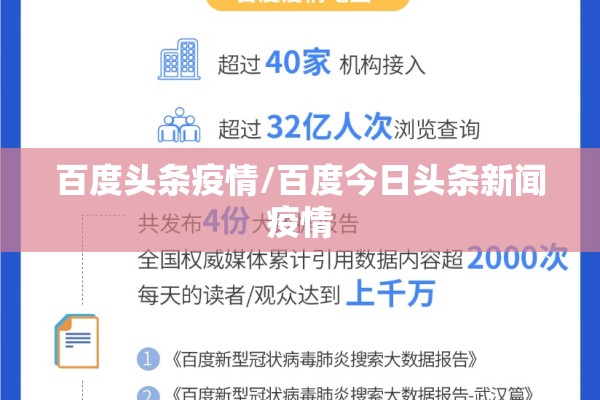 百度头条疫情/百度今日头条新闻疫情