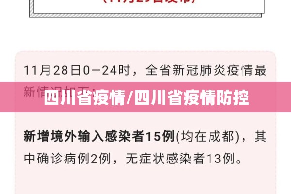 四川省疫情/四川省疫情防控