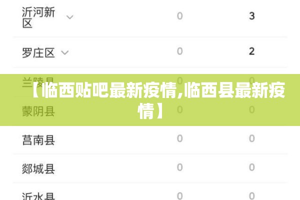 【临西贴吧最新疫情,临西县最新疫情】