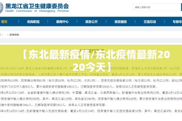 【东北最新疫情/东北疫情最新2020今天】 【东北最新疫情/东北疫情最新2020今天】