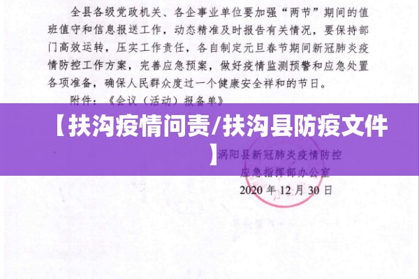【扶沟疫情问责/扶沟县防疫文件】 【扶沟疫情问责/扶沟县防疫文件】