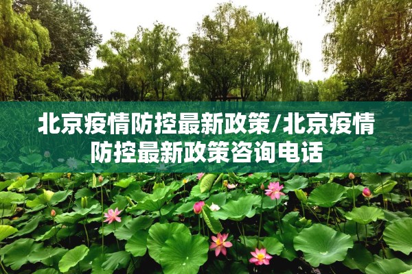 北京疫情防控最新政策/北京疫情防控最新政策咨询电话 北京疫情防控最新政策/北京疫情防控最新政策咨询电话