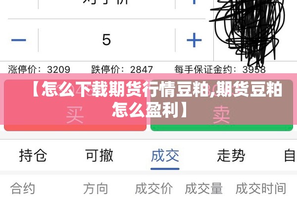 【怎么下载期货行情豆粕,期货豆粕怎么盈利】 【怎么下载期货行情豆粕,期货豆粕怎么盈利】