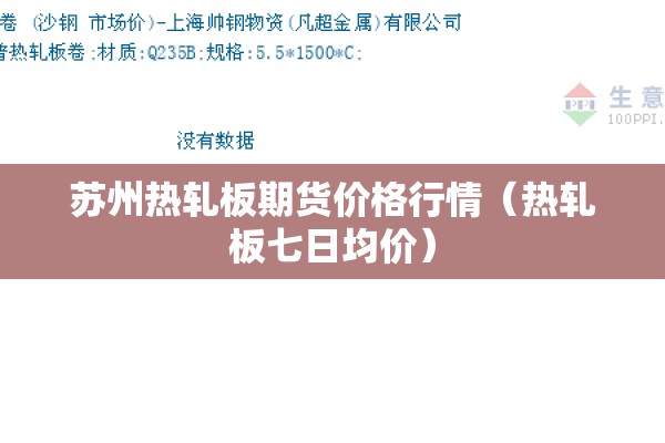 苏州热轧板期货价格行情(热轧板七日均价) 苏州热轧板期货价格行情(热轧板七日均价)