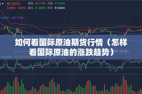 如何看国际原油期货行情(怎样看国际原油的涨跌趋势) 如何看国际原油期货行情(怎样看国际原油的涨跌趋势)