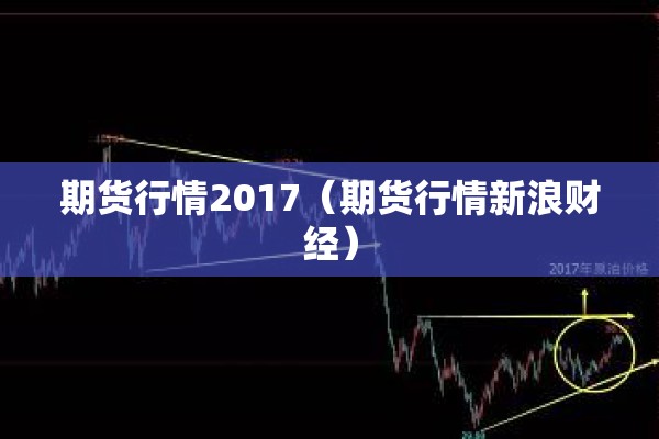 期货行情2017（期货行情新浪财经）