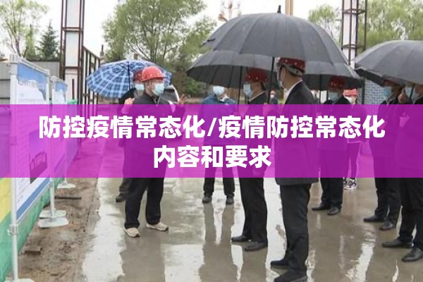 防控疫情常态化/疫情防控常态化内容和要求