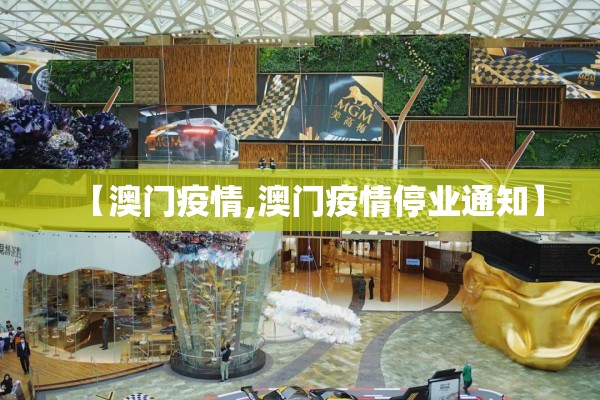 【澳门疫情,澳门疫情停业通知】