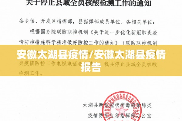 安徽太湖县疫情/安徽太湖县疫情报告