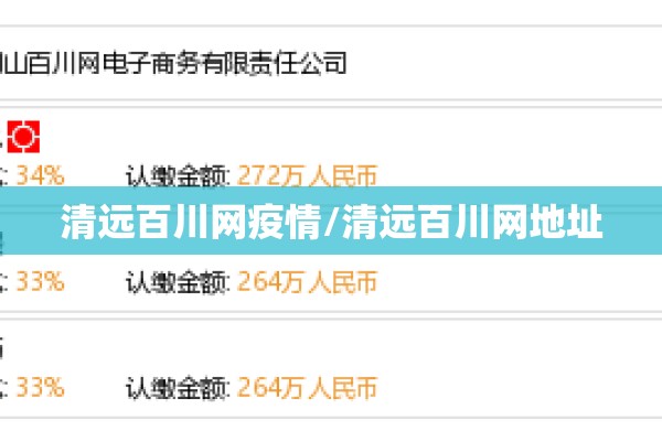 清远百川网疫情/清远百川网地址