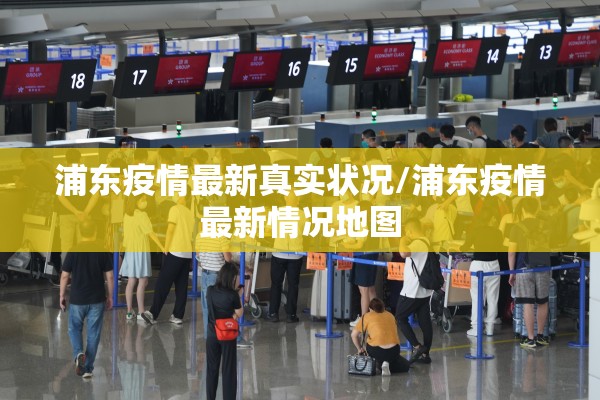 浦东疫情最新真实状况/浦东疫情最新情况地图