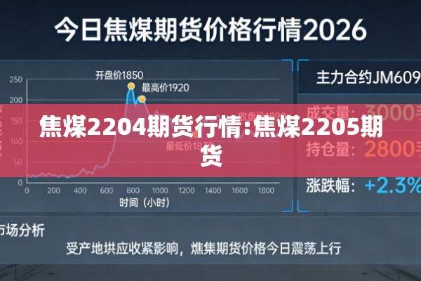 焦煤2204期货行情:焦煤2205期货