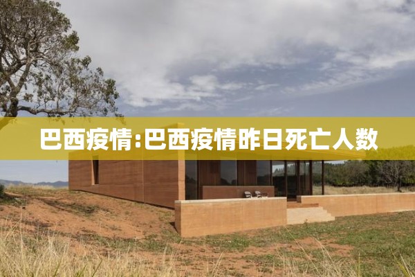 巴西疫情:巴西疫情昨日死亡人数