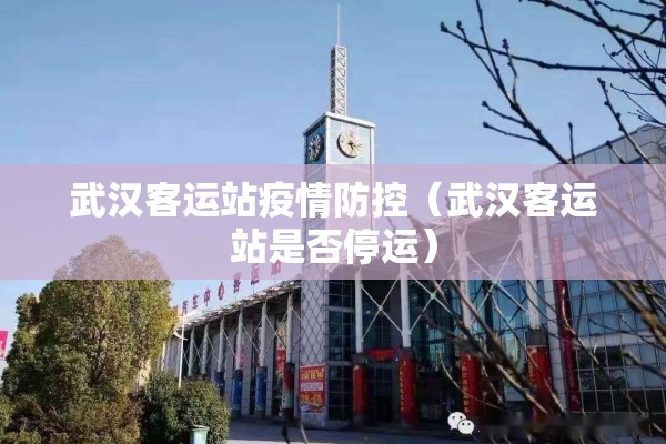 武汉客运站疫情防控(武汉客运站是否停运) 武汉客运站疫情防控(武汉客运站是否停运)
