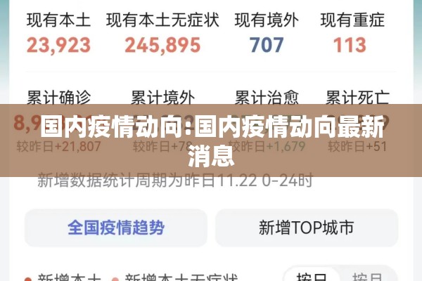 国内疫情动向:国内疫情动向最新消息