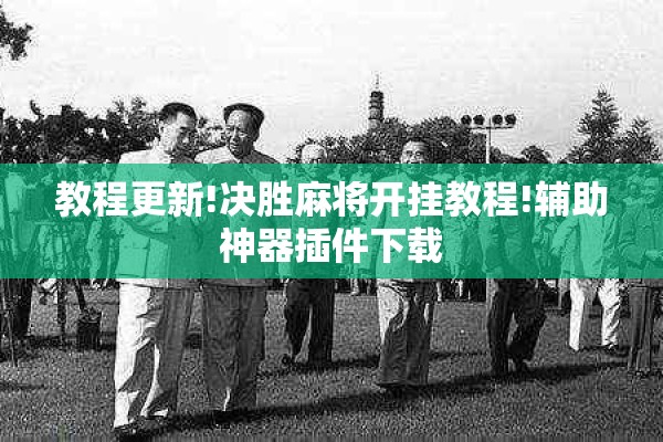 教程更新!决胜麻将开挂教程!辅助神器插件下载
