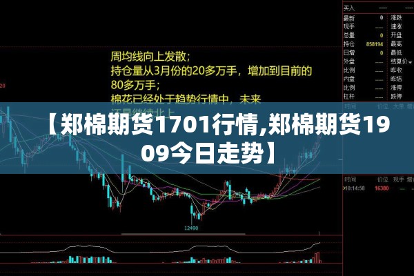 【郑棉期货1701行情,郑棉期货1909今日走势】