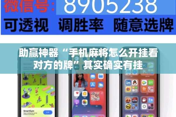 助赢神器“手机麻将怎么开挂看对方的牌”其实确实有挂