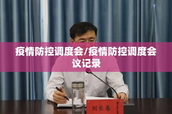 疫情防控调度会/疫情防控调度会议记录