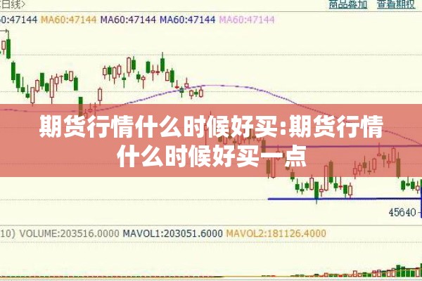 期货行情什么时候好买:期货行情什么时候好买一点