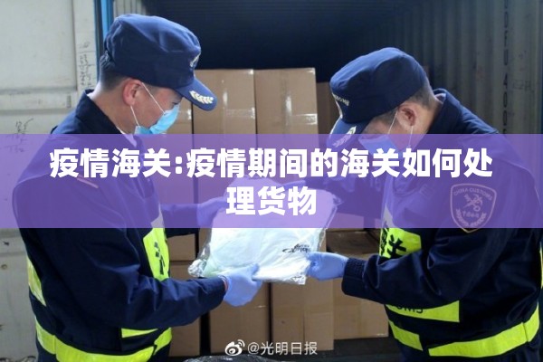 疫情海关:疫情期间的海关如何处理货物