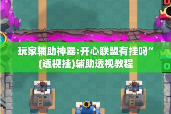 玩家辅助神器:开心联盟有挂吗”(透视挂)辅助透视教程