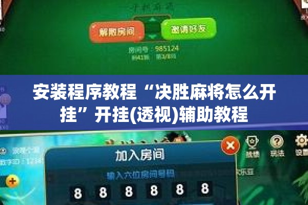 安装程序教程“微乐捉老麻子怎样免费开挂!辅助神器插件下载