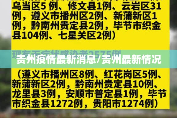 贵州疫情最新消息/贵州最新情况 贵州疫情最新消息/贵州最新情况