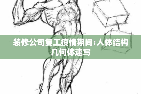 装修公司复工疫情期间:人体结构几何体速写