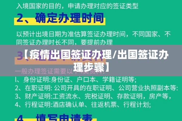 【疫情出国签证办理/出国签证办理步骤】
