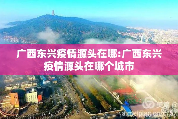 广西东兴疫情源头在哪:广西东兴疫情源头在哪个城市