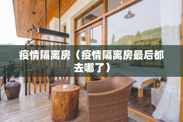疫情隔离房（疫情隔离房最后都去哪了）