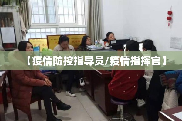 【疫情防控指导员/疫情指挥官】