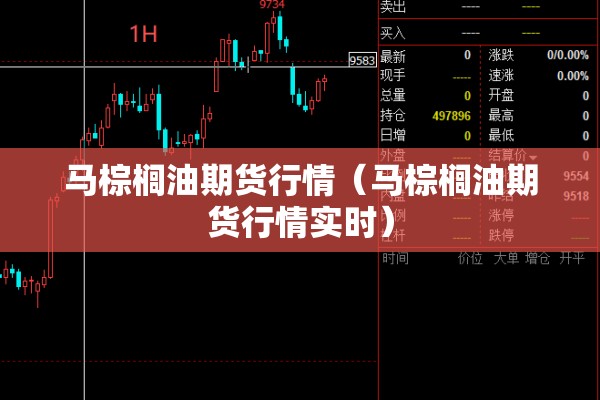 马棕榈油期货行情（马棕榈油期货行情实时）
