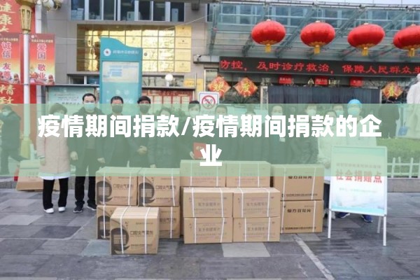疫情期间捐款/疫情期间捐款的企业