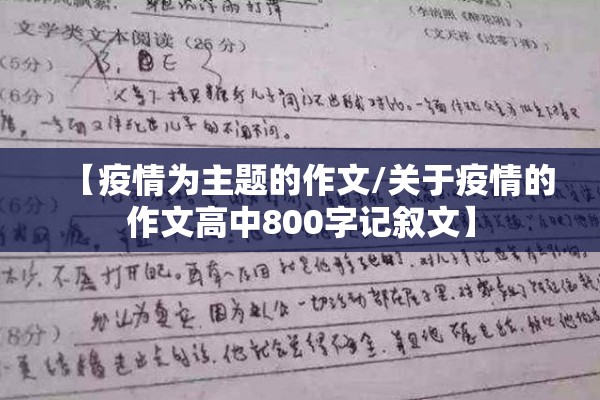 【疫情为主题的作文/关于疫情的作文高中800字记叙文】