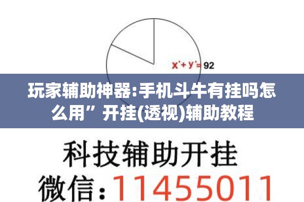 玩家辅助神器:手机斗牛有挂吗怎么用”开挂(透视)辅助教程