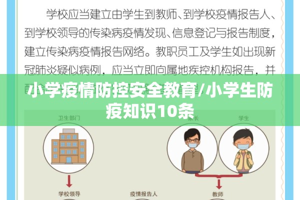 小学疫情防控安全教育/小学生防疫知识10条