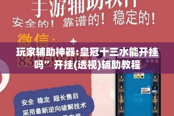 [教程经验]“微信里打麻将怎么包赢”(透视挂)辅助透视教程