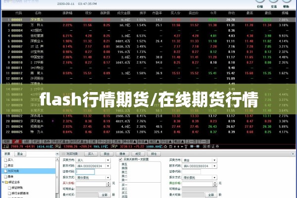 flash行情期货/在线期货行情 flash行情期货/在线期货行情