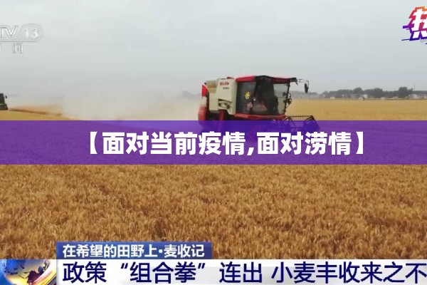【面对当前疫情,面对涝情】